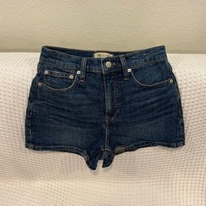 Women Madewell jean shorts